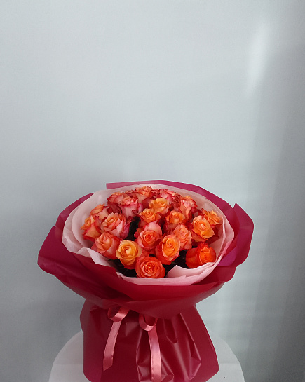 Assembled bouquet with delivery to Astana