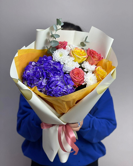 Bouquet of Mixed bouquet flowers delivered to Astana