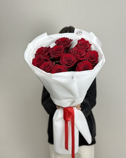 Meter roses (80-90 cm) with delivery to Astana