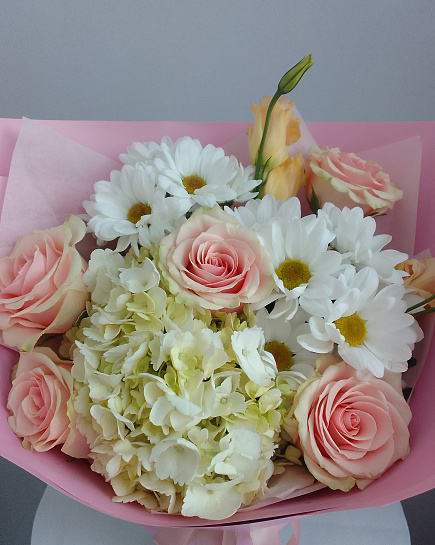 Assembled bouquet with delivery to Astana