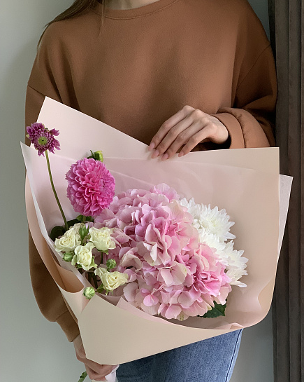 Bouquet of Buket «Bright dreams» flowers delivered to Astana