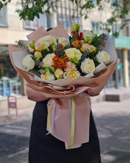 Bouquet of My paradise flowers delivered to Almaty