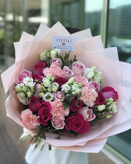 Bouquet of Mixed bouquet of flowers "Lovely" flowers delivered to Astana