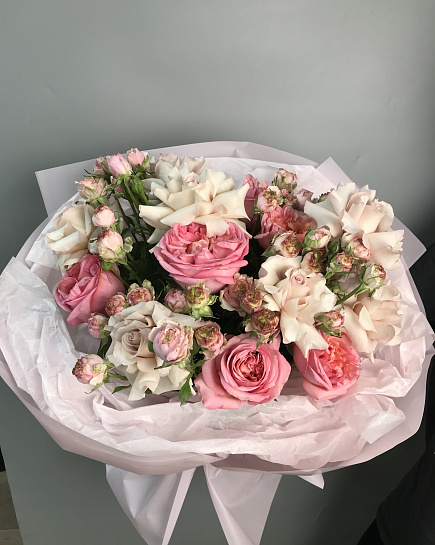 Assembled bouquet with delivery to Astana