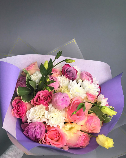 Bouquet of Summer breeze flowers delivered to Aralsk