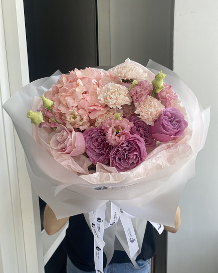Assembled bouquet with delivery to Astana