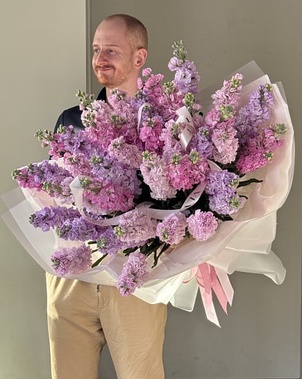 Маттиола 02 VLVT Flowers с доставкой по Алматы