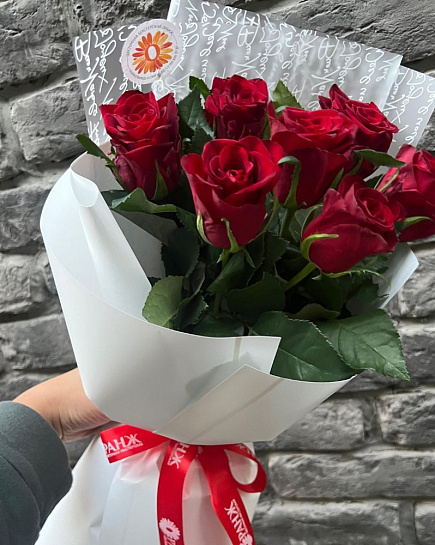 Bouquet of roses with delivery to Almaty