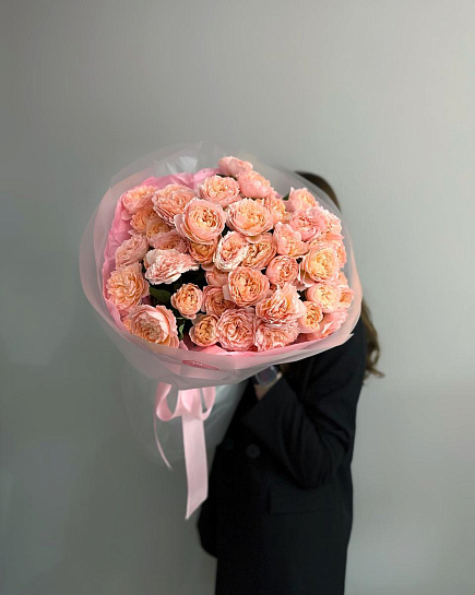Букет из кустовых роз "Джульетта" с доставкой по Шымкенте