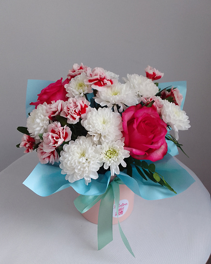 Assembled bouquet with delivery to Astana