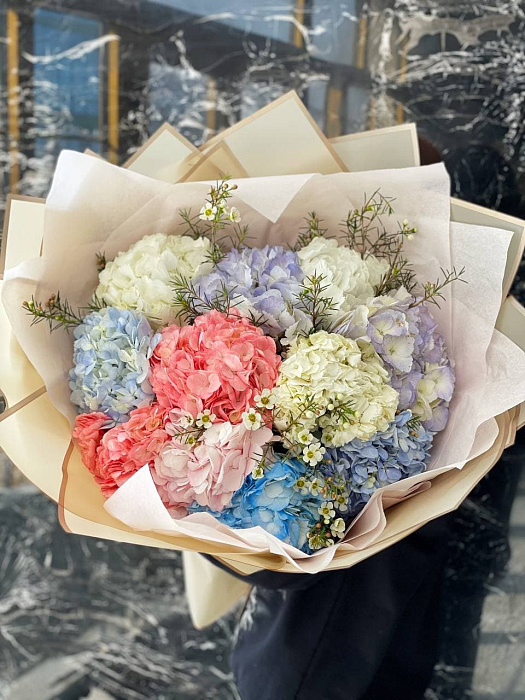 Hydrangeas 11 pcs