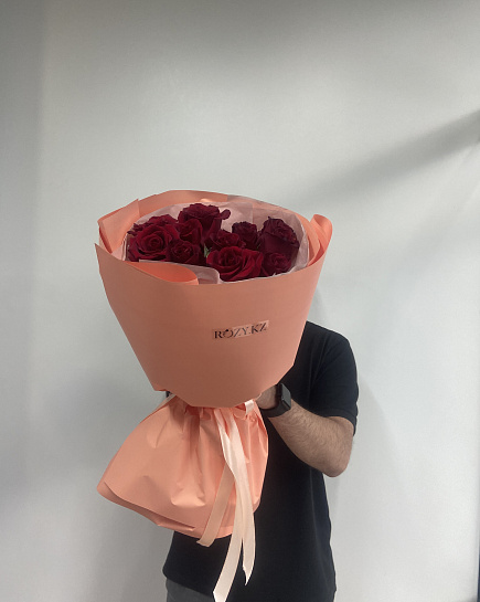 Assembled bouquet with delivery to Astana