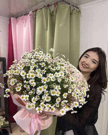 Assembled bouquet with delivery to Astana