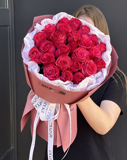 Assembled bouquet with delivery to Astana