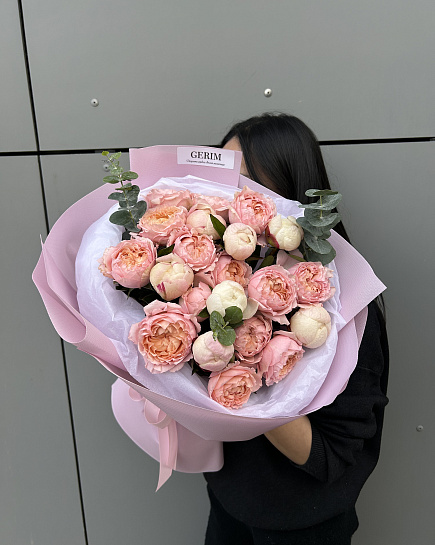 Peony with delivery to Astana