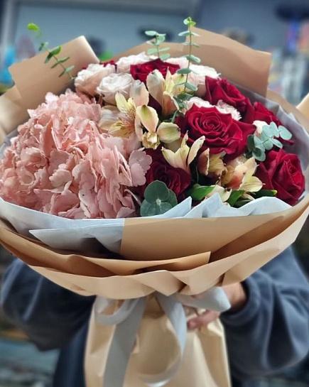 Beautiful Eurobouquet with Delivery in Almaty with delivery to Almaty