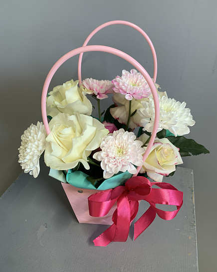 Assembled bouquet with delivery to Astana