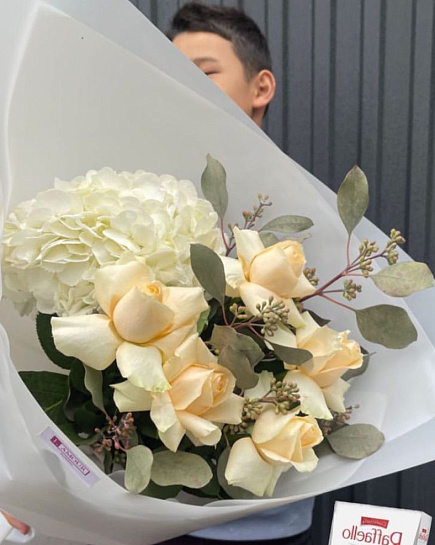 Bouquet of The perfect choice for February 14th flowers delivered to Astana