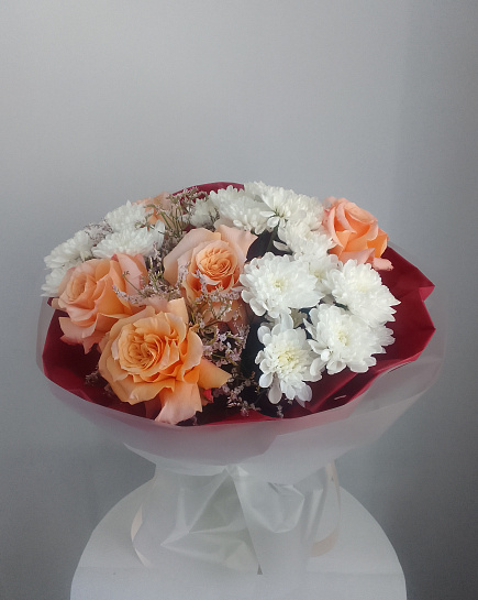 Assembled bouquet with delivery to Astana