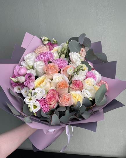 Bouquet of Delicate soul flowers delivered to Astana