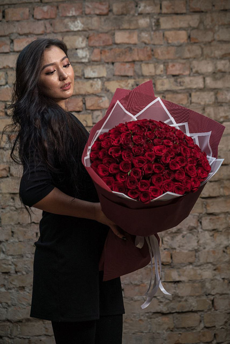 101 rose red 50cm