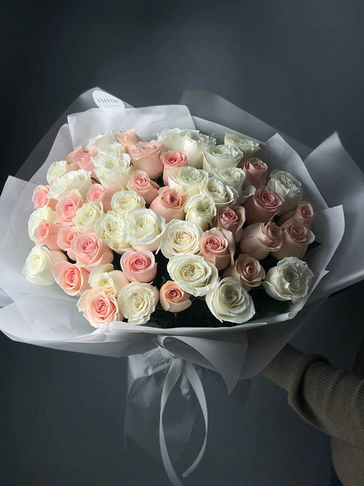 Букет цветов из 51 розы Ассорти