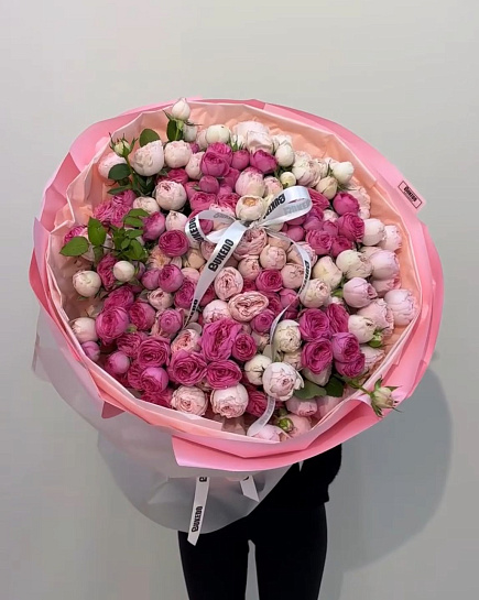 Bouquet of spray roses with delivery to Shymkent