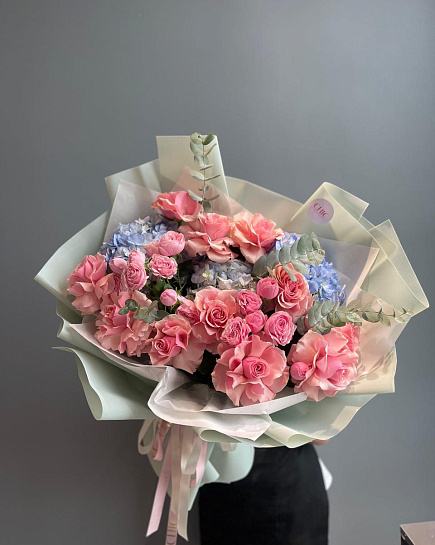 Euro bouquet CHIC with delivery to Astana