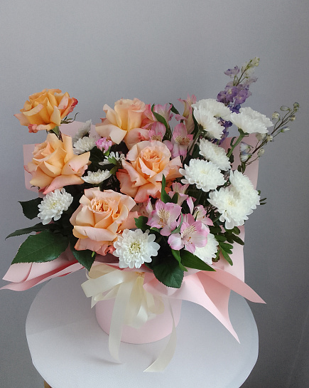 Assembled bouquet with delivery to Astana