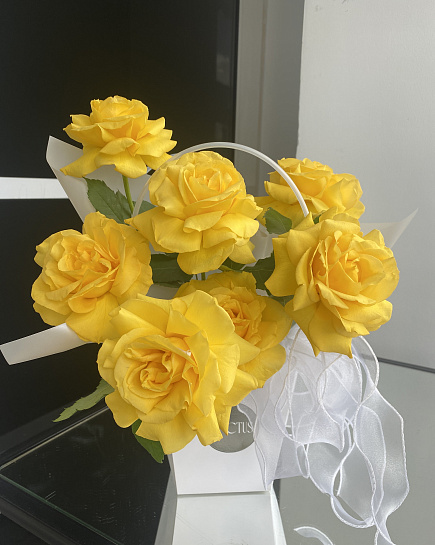 Assembled bouquet with delivery to Astana