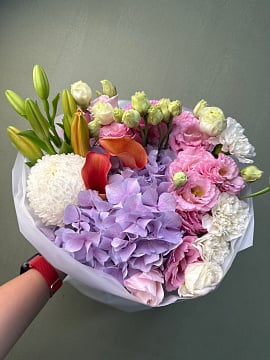 Цветочная палитра нежности
