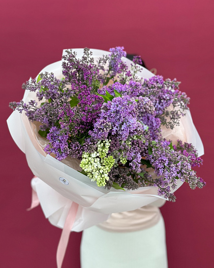 Bouquet of Spring bouquet of lilacs ♥️ flowers delivered to Almaty