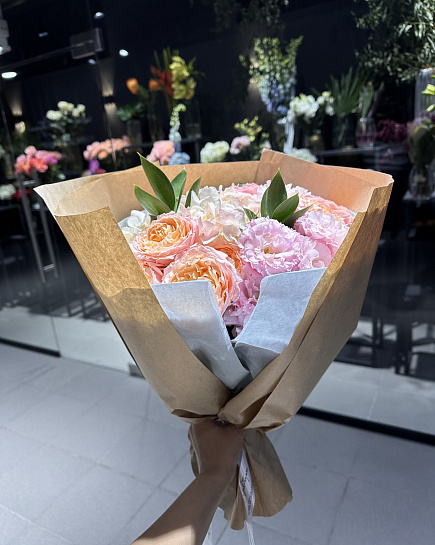 Bouquet of Juliet flowers delivered to Almaty