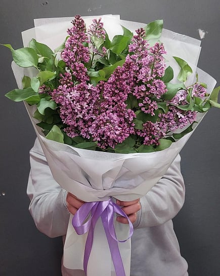 Сиреневое вдохновение с доставкой по Алматы
