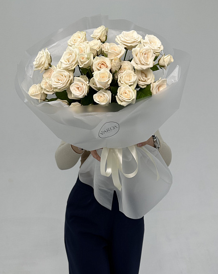 Bouquet of Garden roses 2 flowers delivered to Astana