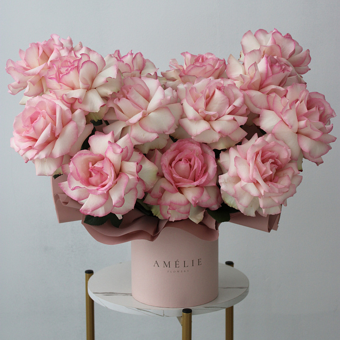 Composition of French roses