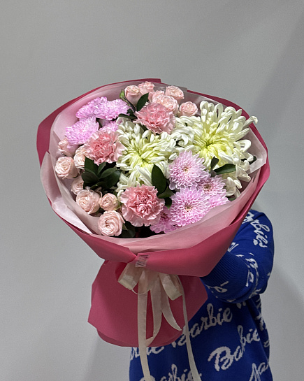 Assembled bouquet with delivery to Astana