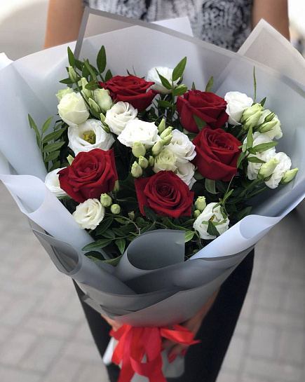 Eurobouquet with delivery to Kostanay.