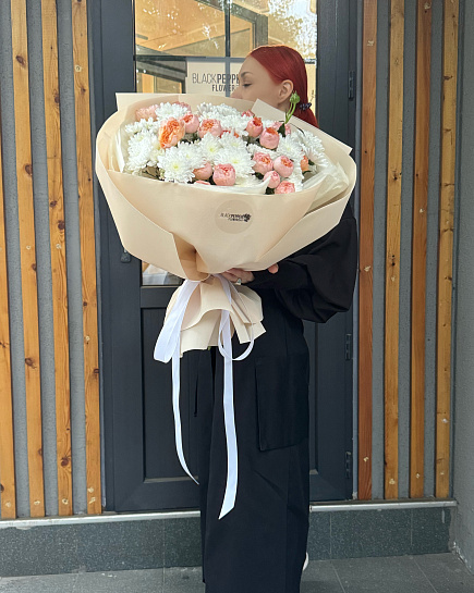 Bouquet of DESIRE flowers delivered to Almaty