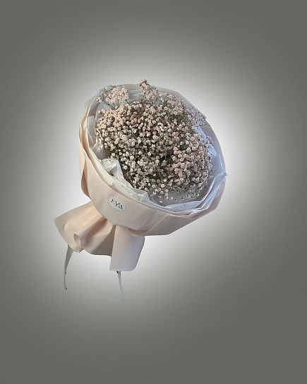 Bouquet of Gypsophila flowers delivered to Almaty