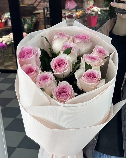 Розовое очарование в пастельных тонах с доставкой по Астане