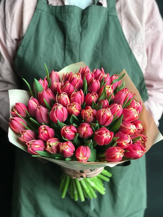 45 peony tulips