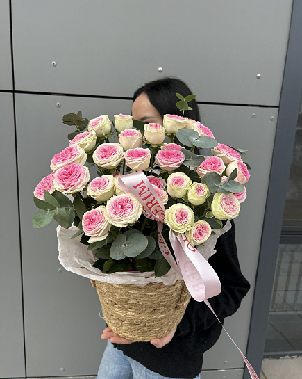 Assembled bouquet with delivery to Astana