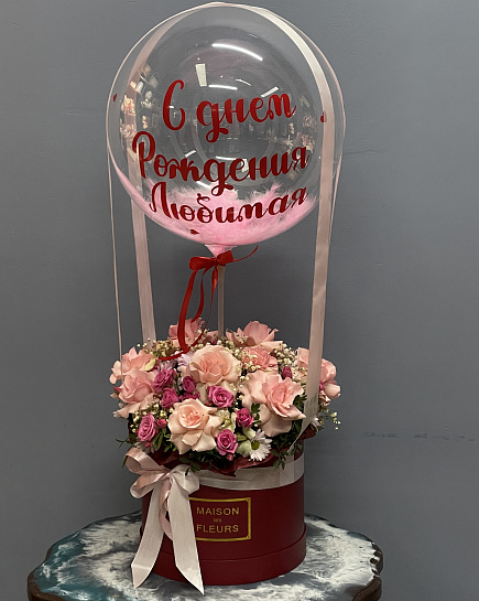 Bouquet of For the beloved flowers delivered to Astana