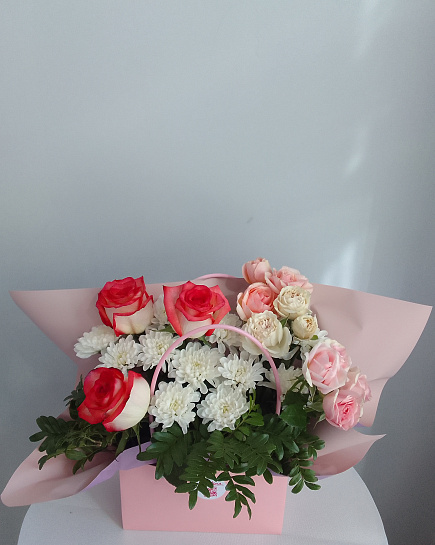 Assembled bouquet with delivery to Astana