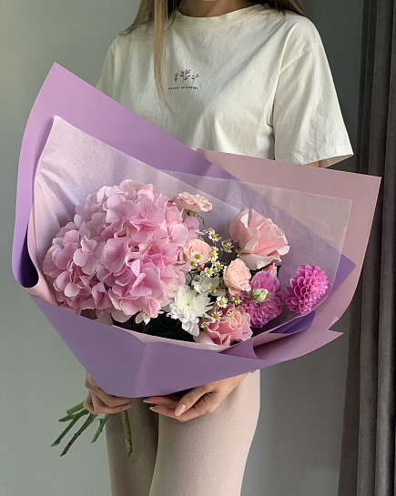 Bouquet of Bouquet «Acquerello» flowers delivered to Astana