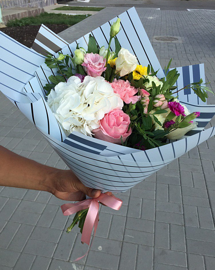 Bouquet of Mikaella flowers delivered to Almaty