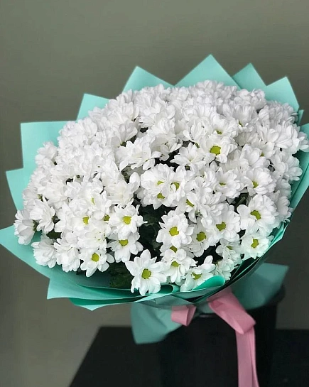 Bouquet of Bouquet of daisies 15 pcs flowers delivered to Astana