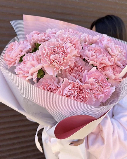 Pink sunset with delivery to Kostanay.