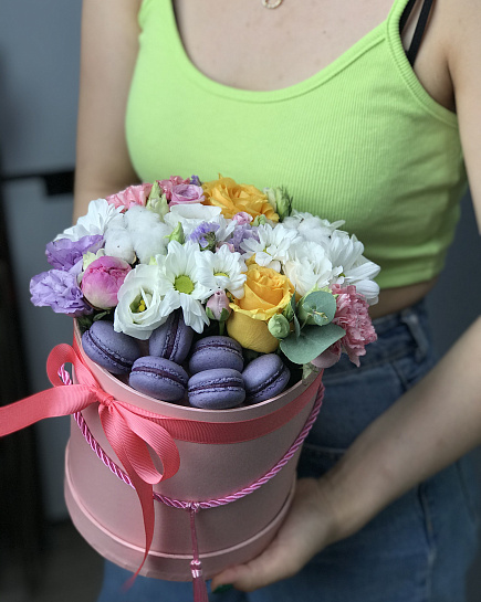 Bouquet of Paradisaic delight flowers delivered to Astana
